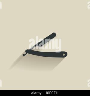 Abstract barber object Stock Vector