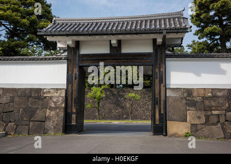 Sakuradamon Gate, Imperial Palace, Chiyoda-Ku,Tokyo, Japan Stock Photo