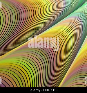 Abstract vector fractal design background Stock Vector