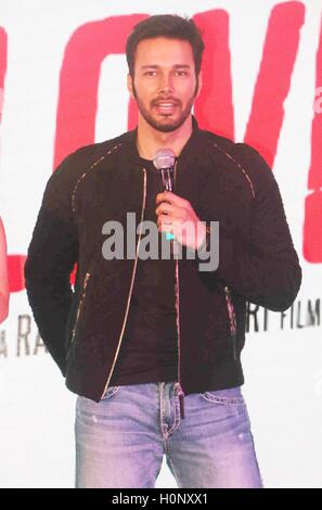 Bollywood actor Rajniesh Duggal during the trailer and music launch of movie 'Beiimaan Loven Mumbai, India September 15, 2016 Stock Photo