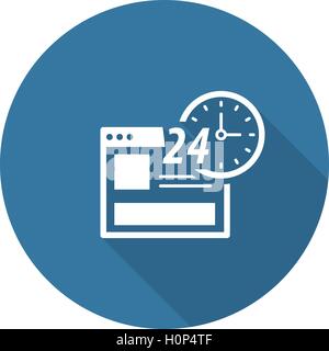 Online Shopping Icon. Stock Vector