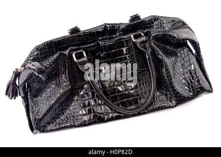 Handbag cut out isolated on white background Stock Photo