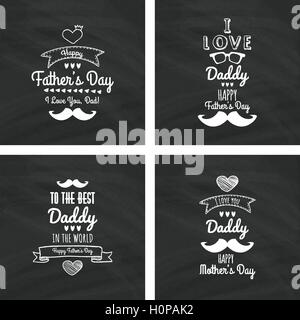 Happy father's day Stock Vector