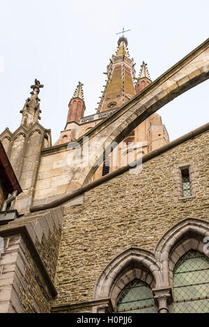 Church of Our Lady, Bruges, Belgium Stock Photo