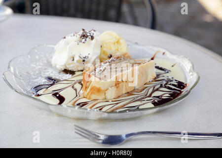 Apple strudel Stock Photo