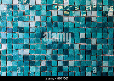 Wall Small Squares Abstract Pattern Stock Photo