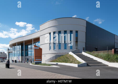 East Riding Leisure - Newly developed leisure centre on the sea front at Bridlington East Riding of Yorkshire Stock Photo