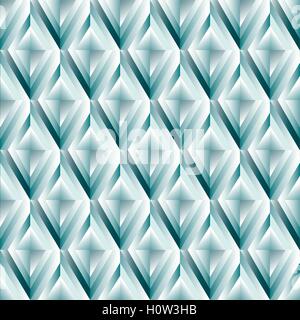 Seamless pattern made of rhombus cut diamonds Stock Vector