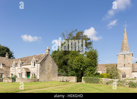 the Cotswold village of Rodmarton and St Matthew Church ...