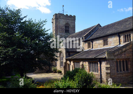 Colne Parish Church St Bartholomew's Pendle, Lancashire, England UK. Stock Photo