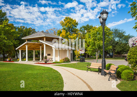 Bethel Heritage Park in Winkler, Manitoba, Canada. Stock Photo