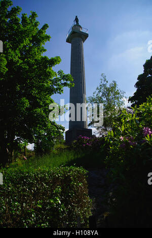 Marquis of Anglesey Column, Anglesey Wales Stock Photo