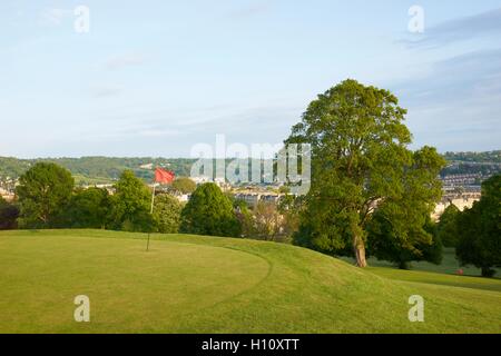 Golf in the city Stock Photo