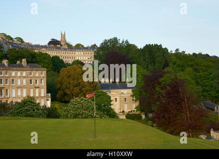 Golf in the city Stock Photo