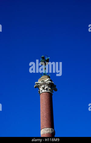 PILLAR MONUMENT SOUTHSEA. Stock Photo