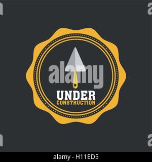 Under construction icon Stock Vector
