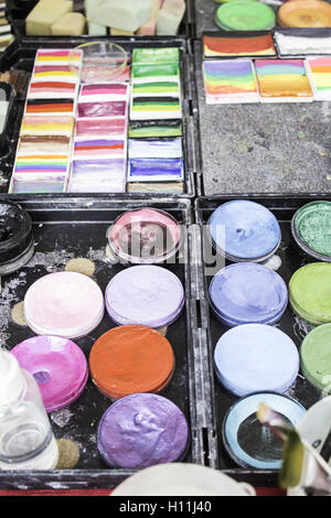 Makeup case for painting at parties, fashion Stock Photo