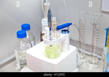 Modern laboratory interior Stock Photo