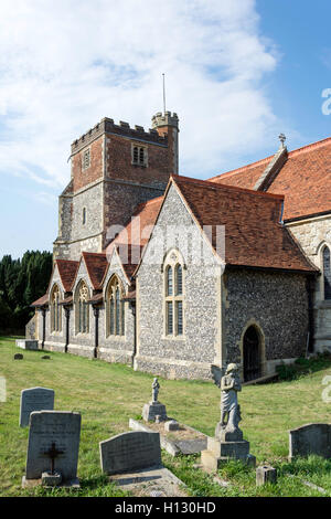 St Michael's Church, Stanwell Road, Horton, Berkshire, England, United Kingdom Stock Photo