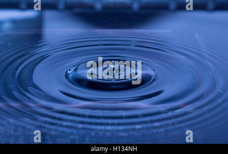 water drop splash photography Stock Photo