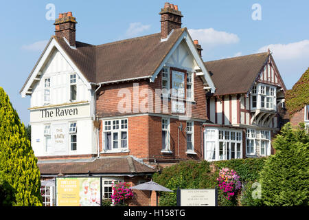 The Raven Hotel, Station Road, Hook, Hampshire, England, United Kingdom Stock Photo