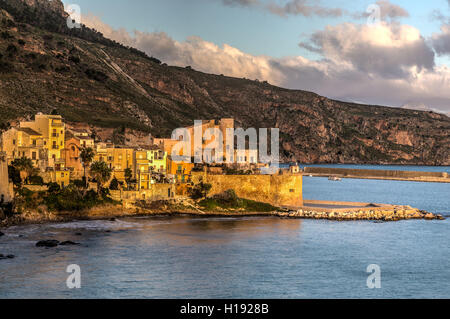 Castellamare del Golfo, general view, Palermo,Sicily, Stock Photo