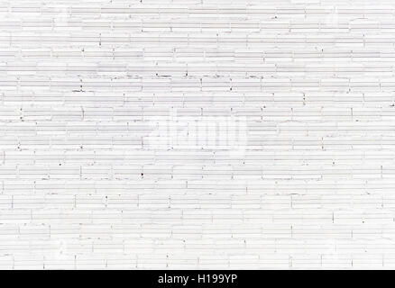 Bright white bricks on urban street, construction Stock Photo