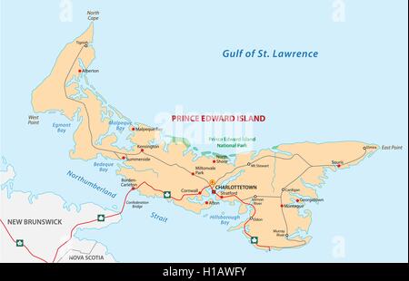 map of nova scotia and prince edward island