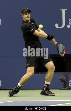 Andy Murray (GBR) competing in the 2016 US Open Stock Photo