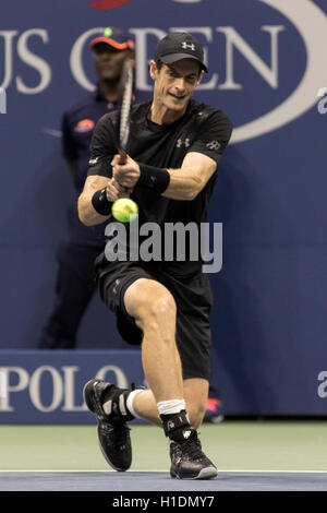 Andy Murray (GBR) competing in the 2016 US Open Stock Photo