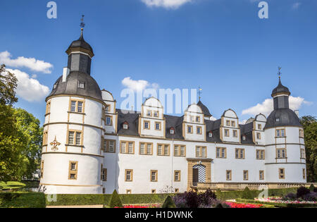 Front of the baroque castle Neuhaus in Paderborn, Germany Stock Photo