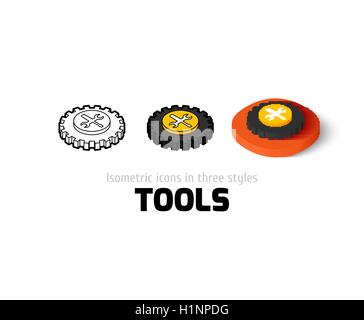 Tools icon in different style Stock Vector