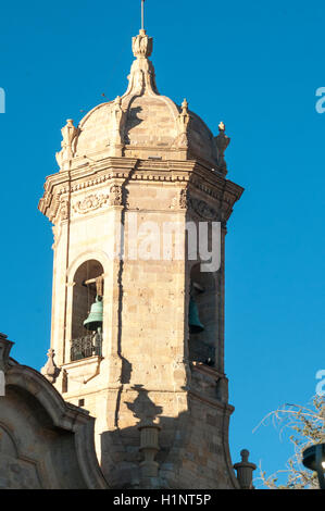 Belltower of the Cathedral, Potosi, Bolivia Stock Photo