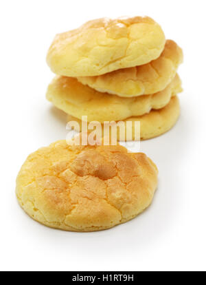 cloud bread is no carb bread. it made with eggs, cream cheese, cream of tartar. Stock Photo