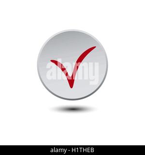round volume button icon on white background. Simple element ...