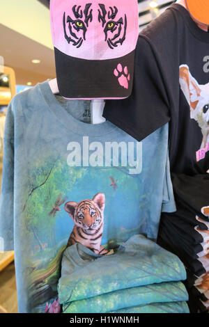 Gift Shop at The Bronx Zoo, Wildlife Conservation Society, Bronx Park, Bronx, NYC Stock Photo