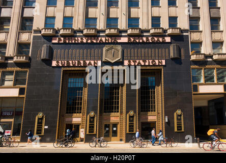 suburban station commuter rail building in Philadelphia PA Stock Photo