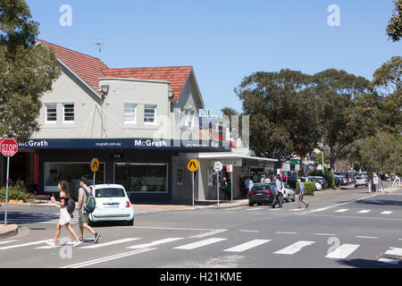 Avalon Beach is a popular village on Sydney northern beaches about 30 kilometres from the city centre,Sydney,Australia Stock Photo