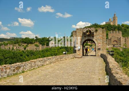 Tsarevets Fortress, Veliko Tarnovo, Bulgaria Stock Photo