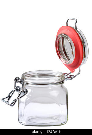 https://l450v.alamy.com/450v/h24bah/empty-glass-jar-with-the-open-cap-hold-with-metal-wire-isolated-over-h24bah.jpg