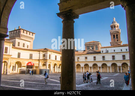 Ducal Palace (Palazzo Ducale) Mantua (Mantova), Lombardy, Italy Stock Photo