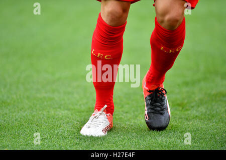 A liverpool players boots hi res stock photography and images Alamy