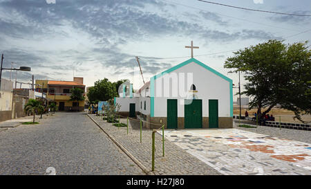 small chapel in cape verden Stock Photo