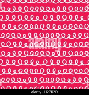 Seamless loops pattern Stock Vector