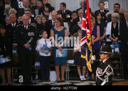 General view of the service to commemorate National Police Memorial Day at St. Paul's cathedral in central London. Stock Photo