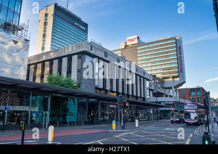 Mercure Piccadilly Hotel and City Tower, Portland Street, Manchester, England Stock Photo