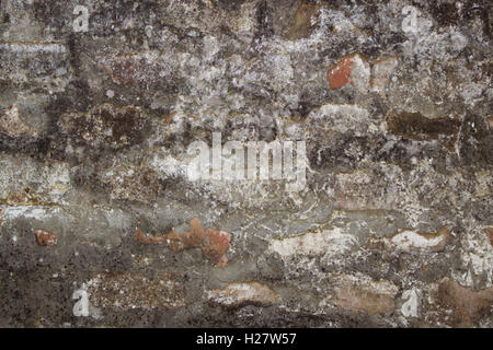 Background of old vintage dirty brick wall Stock Photo