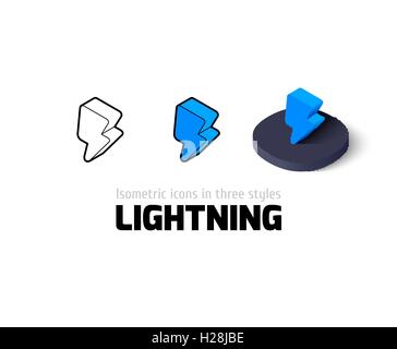 Outline stroke Lightning bolt icon set Stock Vector Image & Art - Alamy
