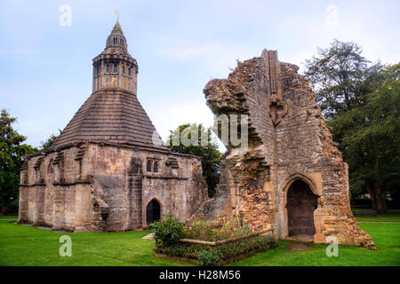 Glastonbury Abbey, Glastonbury, Somerset, England, UK Stock Photo