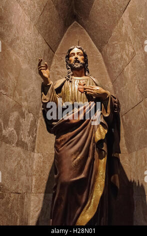Cathedral of Nuestra Señora of the Asuncion, Santander, Cantabria, Spain, Europe Stock Photo